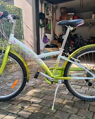 bici per bambina con ruote da 24 con marce