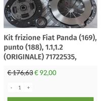 Kit Frizione originale