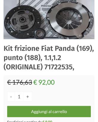 Kit Frizione originale