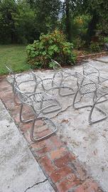 Sedie Sabrina di Gastone Rinaldi per Rima, anni 70