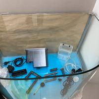 Acquario 100LTVetro curvo+mobile