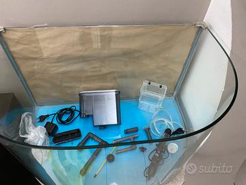 Acquario 100LTVetro curvo+mobile