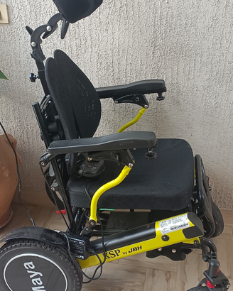 Carrozzina elettrica MAYA pieghevole a libro