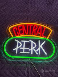 Lampada led insegna neon central perk friends
