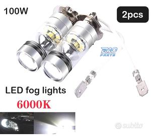 KIT DI LAMPADE ANTIABBAGLIANTI A LED H1 100W CANBU