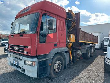 Iveco eurotech ribaltabile e gru