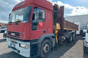 Iveco eurotech ribaltabile e gru