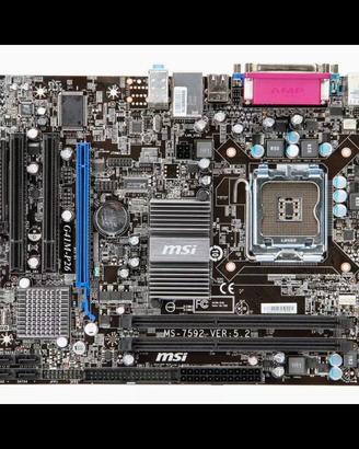 Bundle MSI G41M-P28 Intel core2 quad Q9500 4c/4t