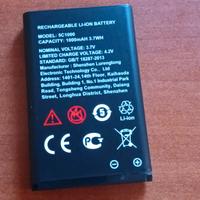 Batteria nuova x cellulari Mod: 5C 1000,  1000m AH