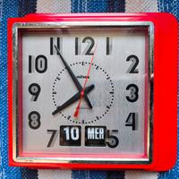 orologio da parete anni 70 MILVOX electronic