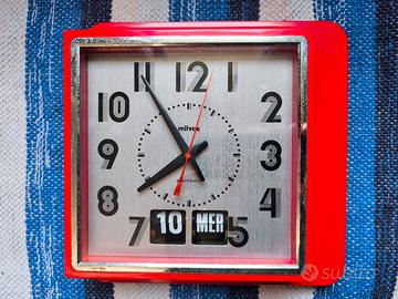 orologio da parete anni 70 MILVOX electronic