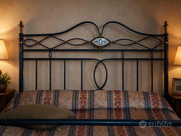 Letto Matrimoniale Slam in ferro battuto