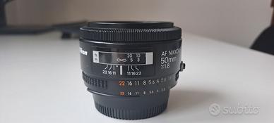 Nikon nikkor af 50mm 1.8