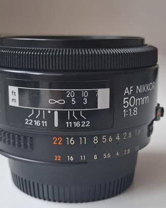Nikon nikkor af 50mm 1.8