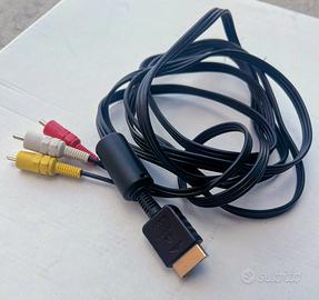 Cavo audio video AV S-video 3 RCA originale Sony