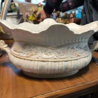 Centro tavola in ceramica di Capodimonte numerato