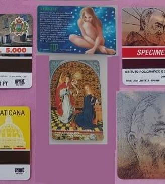 SCHEDE TELEFONICHE, FRANCOBOLLI E COLLEZIONI VARIE