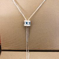 Damiani Originale Collier Oro Bianco Diamanti Zaff