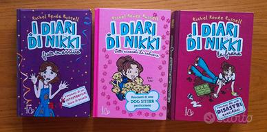 3 libri I DIARI DI NIKKI --nuovi--
