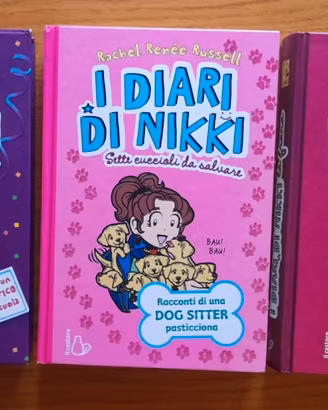3 libri I DIARI DI NIKKI --nuovi--