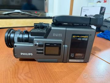 Videocamera philips explorer vintage anni 80