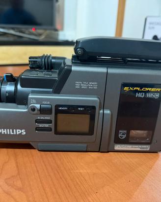 Videocamera philips explorer vintage anni 80