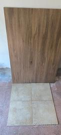 Pavimento+ rivestimento composizione bagno 
