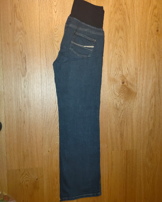 Lotto pantaloni jeans premaman gravidanza