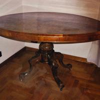 Tavolo antico stile inglese vittoriano a vela oval