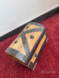 Scrigno tesoro in legno
