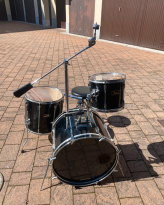 Pearl Export Series con asta e rullante Remo