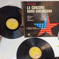 La Canzone Nord-Americana rarità 2  LP+ libro 