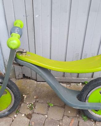 Bici pedagogica senza pedali