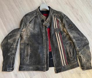 Giubbotto di pelle da moto originale TRIUMPH XL