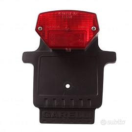 Fanale posteriore con portatarga per Garelli Trial