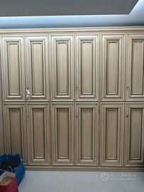 Armadio legno massello buaserie
