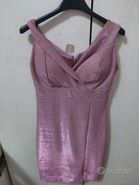 tubino elastico brillantinato