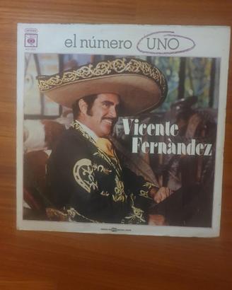 DISCO VINILE VICENTE FERNA'NDEZ: EL NUMERO UNO