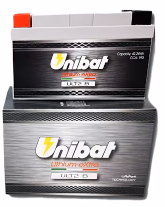 BATTERIA LITIO UNIBAT ULT2B