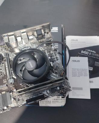 Asus Prime B450MKII Ryzen 3200G 8gb