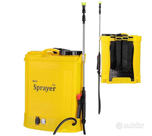 Pompa Nebulizzatore a Zaino Bakaji 16Lt a Batteria