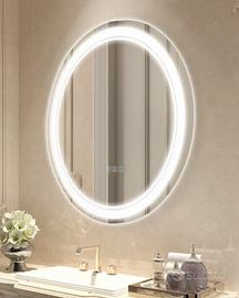 Specchio Rotondo da Bagno a LED Montaggio a Parete