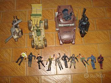 Gi Joe Hasbro Veicoli  Action Figures Lotto intero