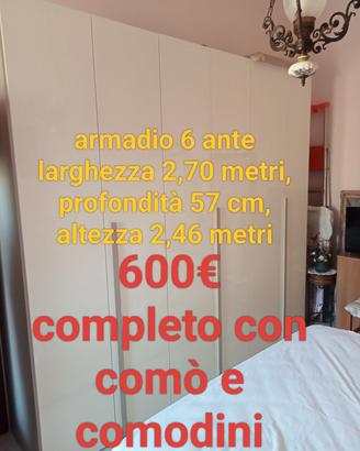 Camera da letto escluso letto