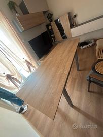 Tavolo rovere e atrancite