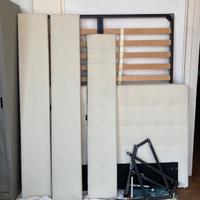 Letto con contenitore