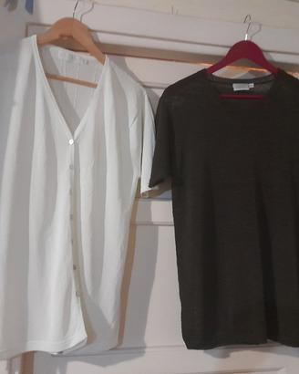 Nr. 2 maglie di filo tg L/XL e  XXL(€ 3 /€ 4)