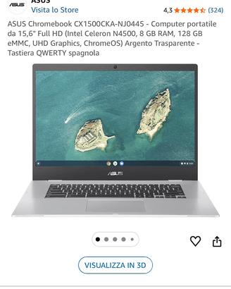 ASUS Chromebook CX1500CKA-NJ0445