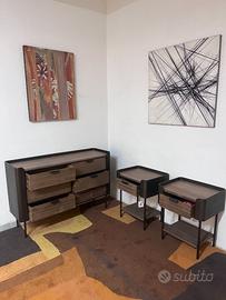 Set Comò + Comodini Mauro Ferretti