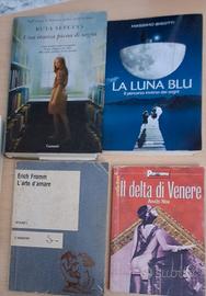 4 libri di genere- nuovi e usati